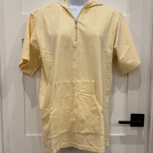 Women's Cream Hooded Sweater